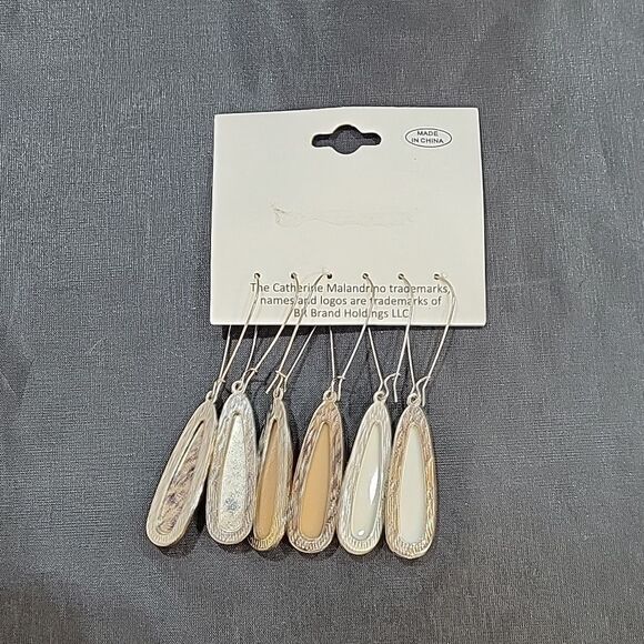 BRAND NEW CATHERINE MALANDRINO DANGLING DROP WOMEN"S EARRINGS - Picture 12 of 15